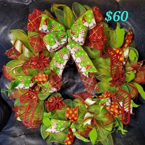 Christmas Gnome Wreath